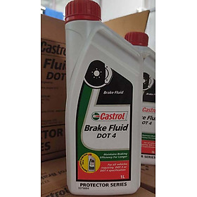 Dầu hộp phanh Castrol Brake Fluid DOT 4, 1L, can 1 lít