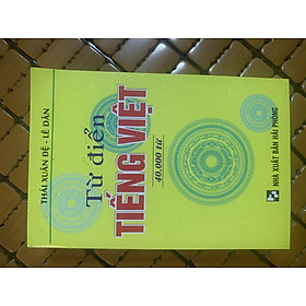 Sách - Từ điển Tiếng Việt (40000 Từ)