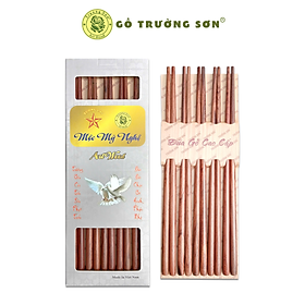 Mua Đũa Gỗ Cao Cấp- Đũa Gỗ Cẩm Lai Tiện Đầu Tròn - Đồ Dùng Nhà Bếp Thủ Công Mỹ Nghệ