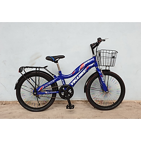 Xe đạp thể thao trẻ em Vinabike 20inch nam dày 7 màu, có giỏ xe