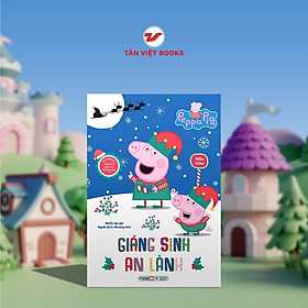 Sách - Cùng Học Cùng Chơi Với Peppa Pig - Giáng Sinh An Lành - Tân Việt Books