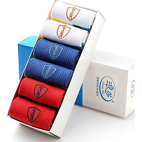 Combo 6 Đôi Tất Nam Thấm Hút Mồ Hôi Langsha