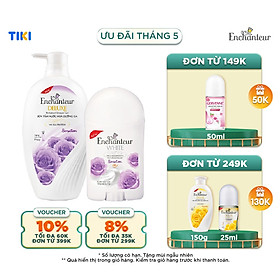 Combo Sữa Tắm Nước Hoa Dưỡng Da Sensation 650G + Sáp Khử Mùi Trắng Da Sensation 40g