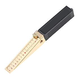 guitar gauge feeler tool stainless steel metric 0.5mm