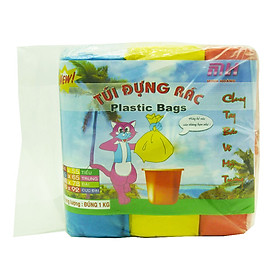 Combo 3 Cuộn Túi Đựng Rác Minh Hoàng Tự Hủy Sinh Học (Tiểu - Trung - Đại)