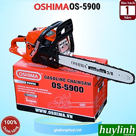 Máy cưa xích chạy xăng Oshima OS-5900 - 50cm - 2500W (20 inch) - Hàng chính hãng