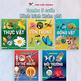 Combo 5 cuốn sách Hành trình khám phá - Bản Quyền