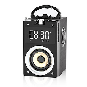 Loa Bluetooth MC H1 Đa Năng Hiển Thị Giờ Kiêm Đài FM Thiết Kế Hiện Đại Âm Thanh Vòm 3D
