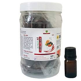 Hà thủ ô đỏ MẸ KEN hũ 500gr - viên mật ong rừng có thành phần đậu đen