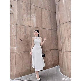 NAPUBEE Đầm Maxi Xoắn Ngực Thiết Kế Dự Tiệc Cao Cấp KAYLEE DRESS