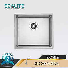 Mua Chậu rửa chén 1 ngăn Ecalite ESL-5843DL - Inox 304 - Lắp nổi hoặc lắp âm - Hàng chính hãng