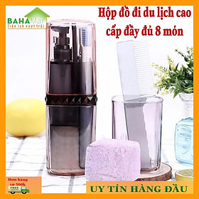 HỘP BỘ CỐC BÀN CHẢI ĐÁNH RĂNG DI ĐỘNG ĐA CHỨC NĂNG 