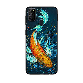 Ốp Lưng in cho Samsung Galaxy M30s Mẫu Cá Koi Vàng̣ - Hàng Chính Hãng