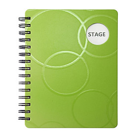 Shude Shuter U4801W 80 page Notepad Coil notebook / diary / soft copybook cute creative graffiti thickening this green