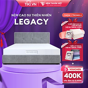Mua (1mx2mx10cm) Nệm Cao Su Thuần Việt Legacy Định Hình  Nâng Đỡ Cơ Thể Vượt Trội