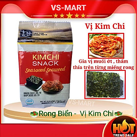 Rong biển ăn liền Vị Kim Chi Hàn Quốc (lốc 3 gói)