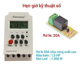 Mua Công tắc hẹn giờ tự động Timer 24h Kawasan KW-TS17C - Hàng chính hãng