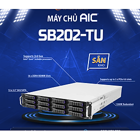 Mua Máy chủ AIC SB202-TU - Hàng Chính Hãng