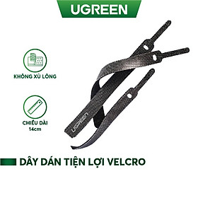 Dây dán tiện lợi UGREEN 20245 Velcro làm gọn dây sạc, dây tai nghe, dây máy tính 5cái - Hàng chính hãng