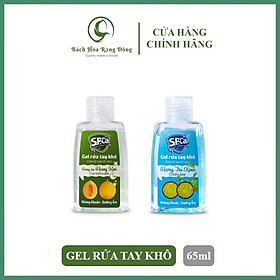 Gel Rửa Tay Khô Mini Diệt Khuẩn SPCa 65ml Nước Rửa Tay Khô Dạng Gel Làm