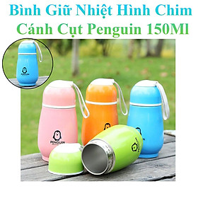 Mua Bình Giữ Nhiệt Hình Chim Cánh Cụt Penguin Dung Tích 150Ml