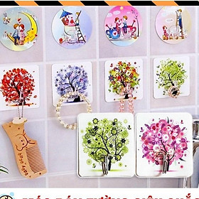 Mua Móc dán tường 3D(sỉ và lẻ)combo 10 móc