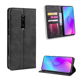 Bao da Flip Wallet Leather dạng ví đa năng siêu bền siêu êm dành cho Xiaomi Mi 9T, Mi 9T Pro