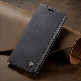 Hình ảnh Bao da bò dạng ví dành cho Samsung Galaxy A52 mẫu case hàng nhập khẩu