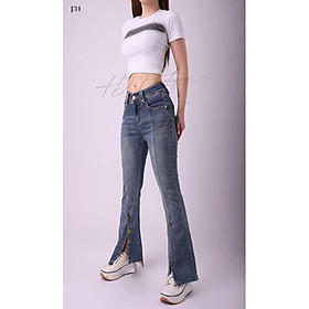 Quần Jeans ống xoè -J31 - XanhJeans