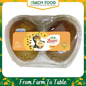 Chỉ Giao HCM - Kiwi vàng Zespri NZL hộp 2 trái