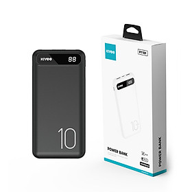 Mua Pin dự phòng KIVEE-PT18P 10000mAh Màn hình kỹ thuật số LED siêu mỏng Mini Super Thin Sạc nhanh