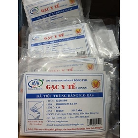 Mua GẠC Y TẾ TIỆT TRÙNG ĐÔNG PHA (10 miếng/gói
