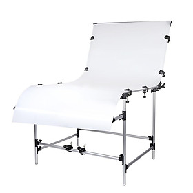 Photo Studio Photography 100 * 200cm Shooting Table for Still Life Product Shooting Aluminum Alloy Frame