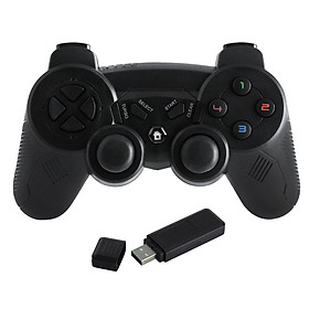 【COD】 Game Handle For PS3 PC X-input 2.4 Wireless Computer Gamepad Handle With Receiver