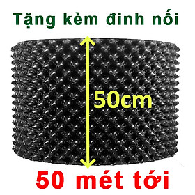 Mua 50 MÉT Bầu ươm cây V6 CAO 50CM dày 6mm  cắt theo mét dài khách đặt  tặng ốc vít-77902