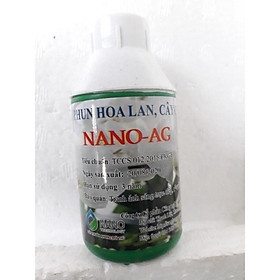 NANO Bạc chai 100ml phòng trừ nấm bệnh cho hoa cây cảnh