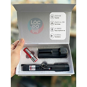 Đèn laser siêu mạnh đèn lazer 303 tia đỏ, đèn chiếu lazer dạy học