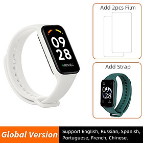 Phiên bản toàn cầu Xiaomi Redmi Band 2 Vòng đeo tay thông minh 1.47 "Màn hình lớn máu oxy nhịp tim Bluetooth Mi Band Miband 2 Vòng tay