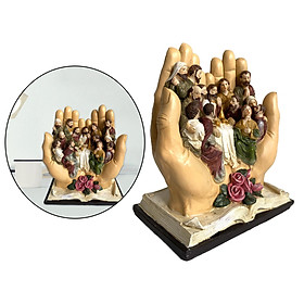 Religious Resin Art The Last Supper Scene Sculpture Decorative Christian Figurine Office Desktop Decoration Crafts