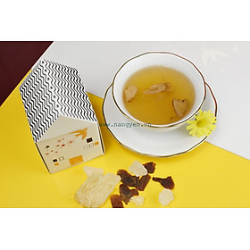 YẾN CHƯNG NHÂN SÂM 2.5 GRAM - HỘP SẺ CHIA | YẾN SÀO NÀNG YẾN | Được đóng gói tiện lợi | Thành phần nguyên liệu vừa đủ cho 1 suất ăn bổ dưỡng | Giúp tăng cường sức đề kháng | Chống lão hoá | Tăng trí nhớ | Nhanh hồi phục các tổn thương