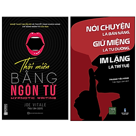 Combo 2Q: Thôi Miên Bằng Ngôn Từ - Bizbooks + Nói Chuyện Là Bản Năng, Giữ Miệng Là Tu Dưỡng, Im Lặng Là Trí Tuệ(Nghệ Thuật Giao Tiếp Thành Công)