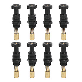 8pcs New Black Carburetor Valve Manual Control Switch for ATV Universal