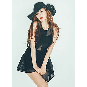 Váy bơi liền quần phối lưới cực xinh