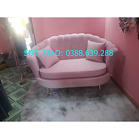 Ghế salon 130cm. ghế sofa đẹp. sofa vỏ sò