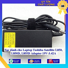 Sạc dùng cho Laptop Toshiba Satellite L850 L850D L855D Adapter 19V-3.42A - Hàng Nhập Khẩu New Seal