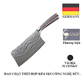 Mua Dao chặt nhà bếp - Công nghệ Đức- thép hợp kim 5Cr15Mov