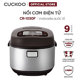 Mua Nồi cơm điện tử Cuckoo 1.8L CR-1030F đa dạng chức năng nấu  công nghệ nghiệt 3D  lòng nồi chống dính bền bỉ - Bảo hành 2 năm - Hàng chính hãng Cuckoo Vina