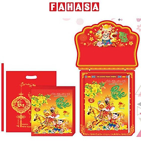 Lịch Bloc Đại Đặc Biệt - Sắc Hoa - AC07