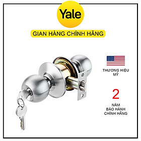 Mua Khóa nắm tròn cửa chính Yale VCA5327 US32D ( bảo hành 2 năm ) - Hàng chính hãng