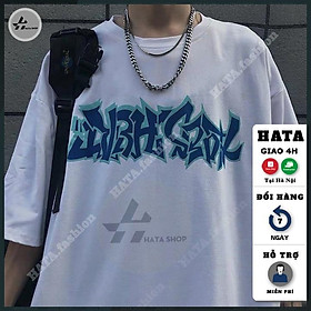 Áo thun unisex tay lỡ, Áo thun unisex form rộng HATA Fashion in hình đẹp chất mát mịn mã ZQ17